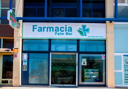 Farmacia Palm Mar fachada farmacia